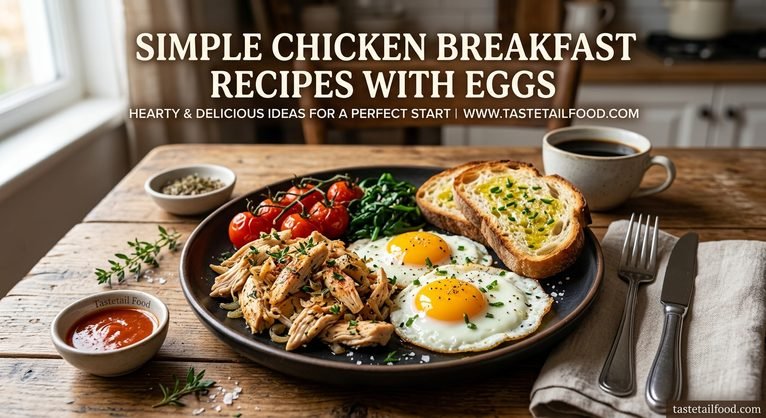Simple Chicken Breakfast Recipes With Eggs: Easy, Filling Ideas for Busy Mornings
