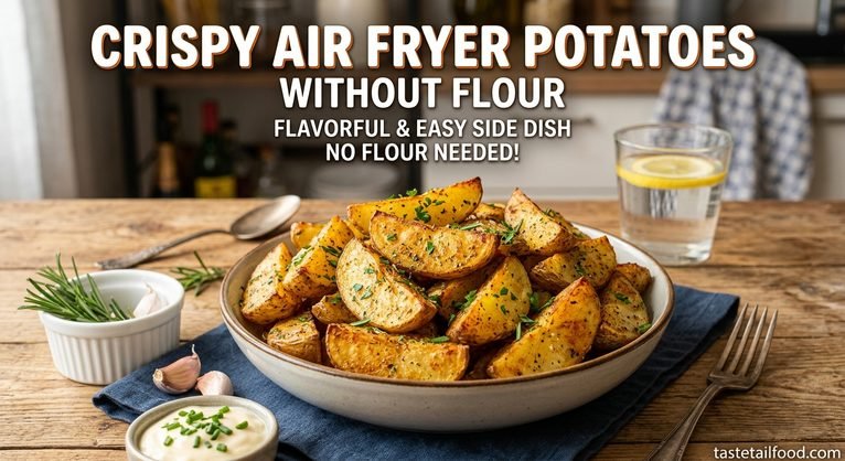 Crispy Air Fryer Potatoes Without Flour