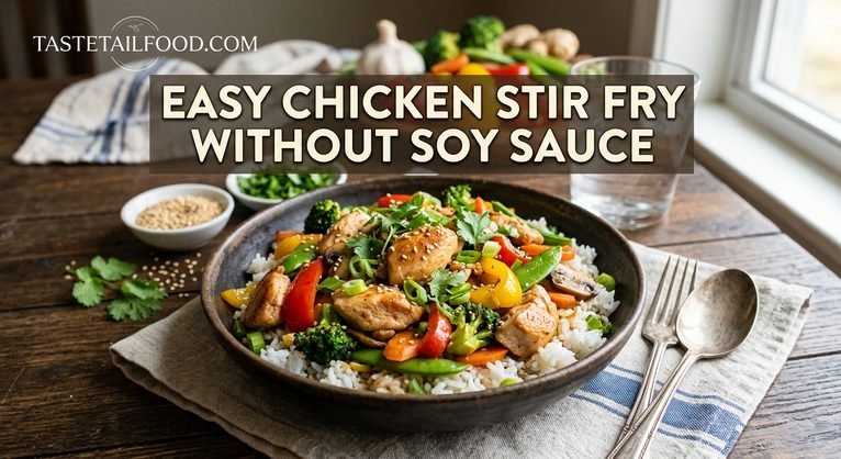 Easy Chicken Stir Fry Without Soy Sauce